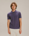 Polo Azul Slim Textura,AZUL MARINO
